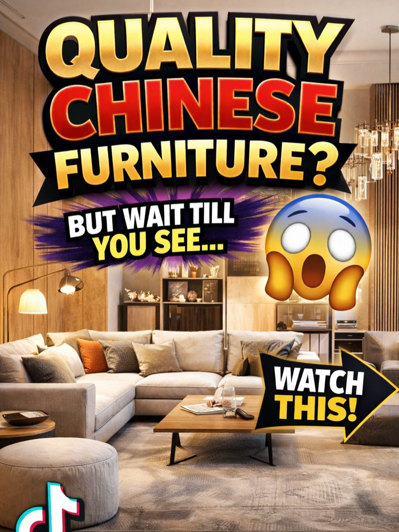 Orniture Studio TikTok video: designer furniture
