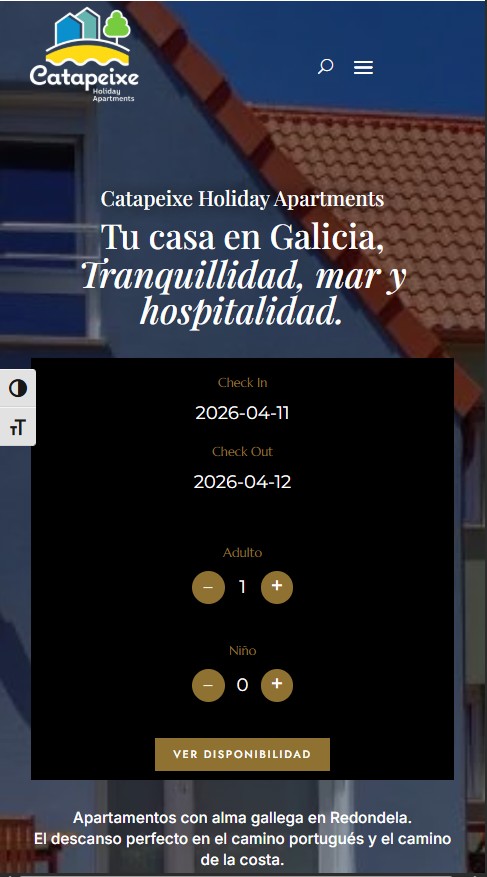 Catapeixe Apartments vista m&oacute;vil